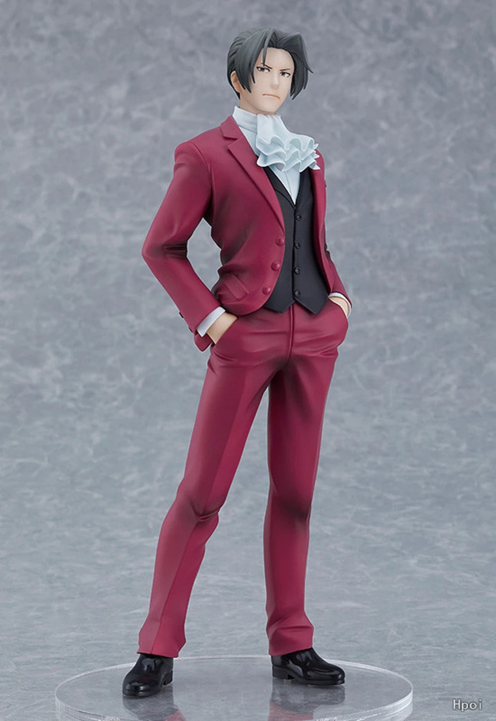 17Cm Anime Ace Attorney Miles Edgeworth Figure Standing Postu Ornaments Human Collection Of  Doll Decorations Toys Gifts PVC