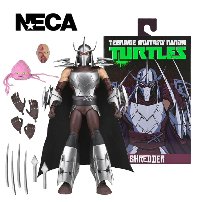 NECA Ultimate Shredder 7" Action Figure Model Doll Garage Kit