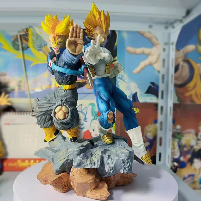 Anime Super Saiyan Broly Figure GK Dragon Ball Figurine 41cm BUG Broli Action Figure Lighted Model PVC Collection Desktop Toys
