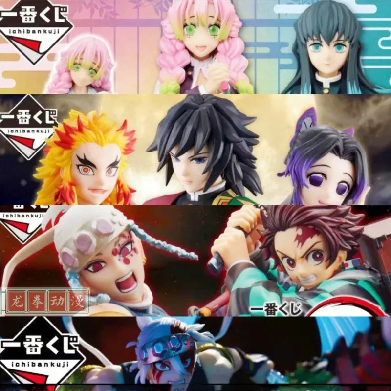 Bandai Demon Slayer Figure A Bounty Most Complete Collection Kyoujurou Rengoku  Uzui Tengen Kanroji Mitsuri Tokitou Muichirou