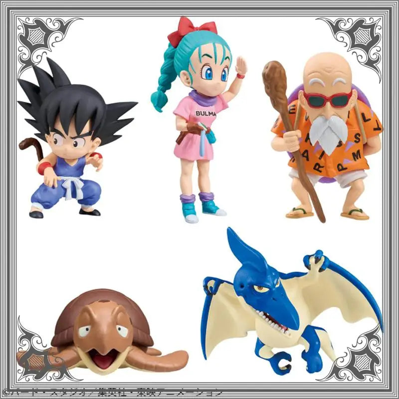 in stock Original Genuine BANDAI NAMCO BANPRESTO Dragon Ball wcf Son Goku Bulma Master Roshi Figure Model Kid Toy Gift