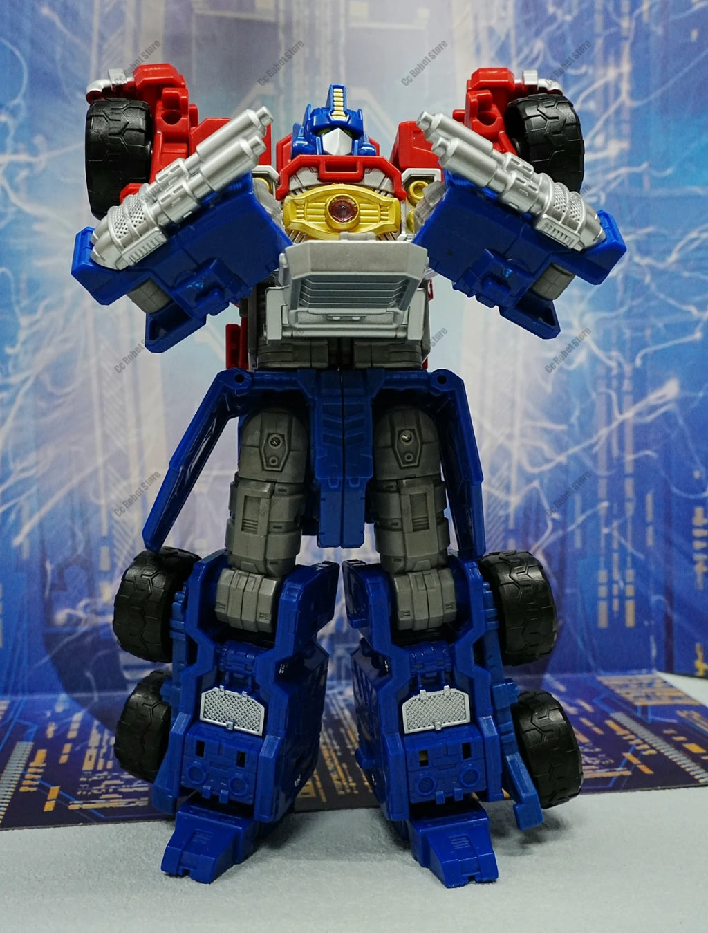 In Stock, Transforming Toy, Version A, OP Cylindrical Collectible, Poseable Figure Toy, Birthday Gift, Collectible Souvenir