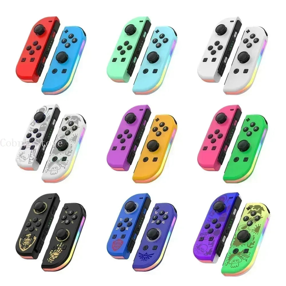 2026 New for Joycons Gamepad for Switch Bluetooth Wireless Controller Joystick with Trubo Video Game Consoles