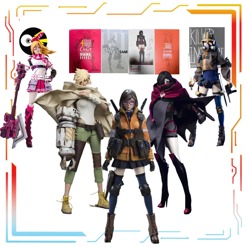 Originaleffect Original 1/6 Finished Movable Doll Series Killer Instinct Anime Action Figure Model Toys Model Gifts for Boys