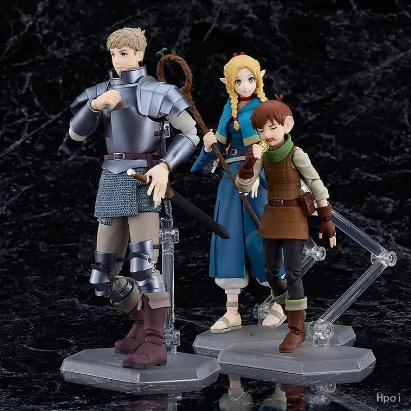 Max Factory Marsilla Figma #657 Senshi Action Figures Laius Raiosu Doll Toy Delicious in Dungeon Anime Model Collection Display