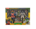 NECA 54345 Toys Teenage Mutant Ninja Turtles Cartoon Action Figure 2 Pack Space Adventure & Samurai Turtles 18 cm Original Doll