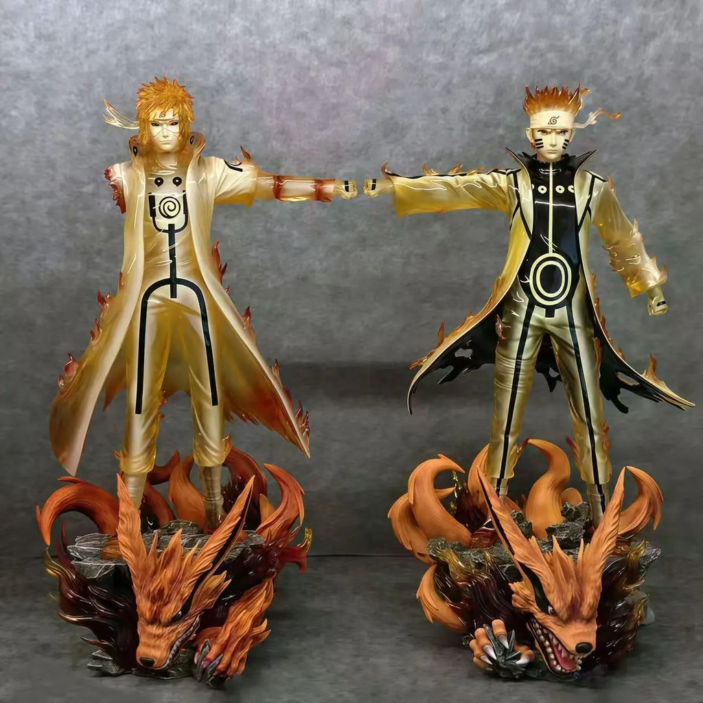 Neue 30 cm große Naruto Giant Wave Watergate Uzumaki Naruto Anime-Statue Modell GK Spielzeugpuppen-Sammlerstück Peripherie Jungen Geburtstagsgeschenk