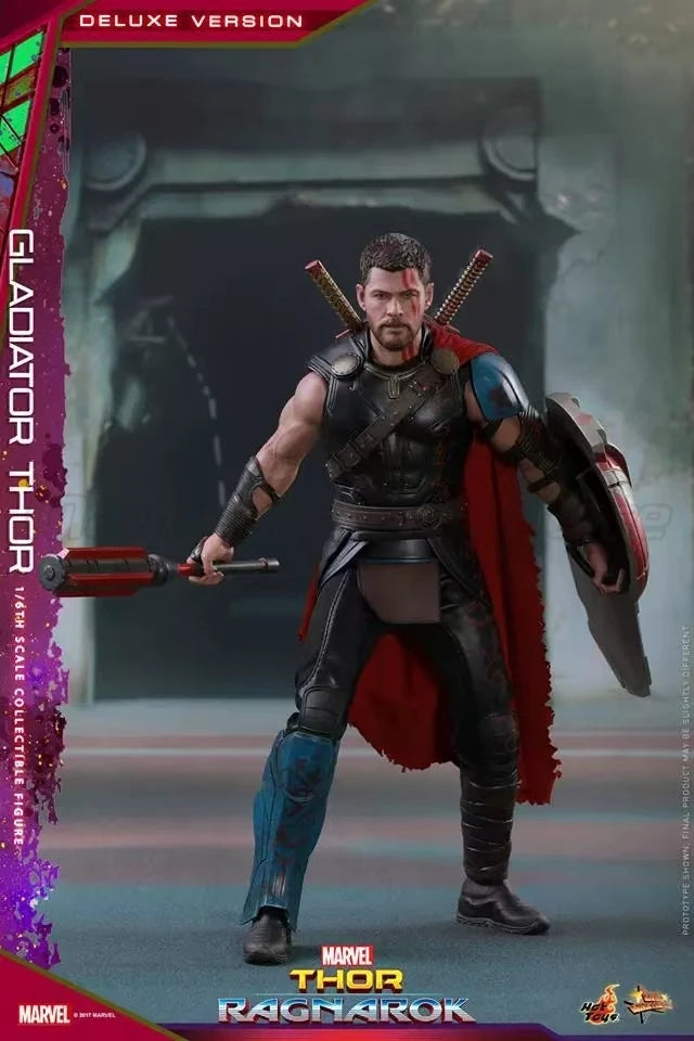 【MT】Hot Toys Marvel MMS445 "Thor 3 Ragnarok" Thor Foot Fighter 6.0 Deluxe Edition 1:6 Scale Action Figure Collection Toys