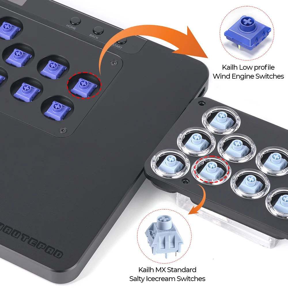 Repleacble Module Logo Haute42-COSMOX X Series Leverless Controller Replaceable Module Joysti ...