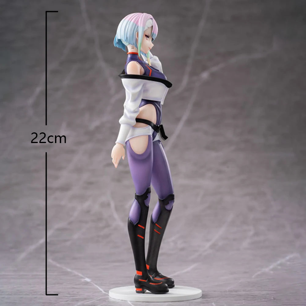 Anime David Martinez figure David Lucy Rebecca action figure David Lucy Rebecca figurine Doll Model Toy Collect Statue Gift 22cm