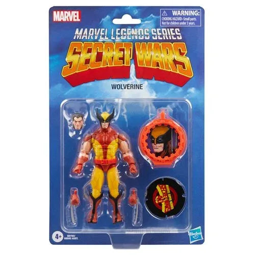 In Stock Us Version 1/12 Ml Marvel Legends Secret Wars Wolverine Captain America Iron Man Action Figure Pvc Model Toys Boy Gift