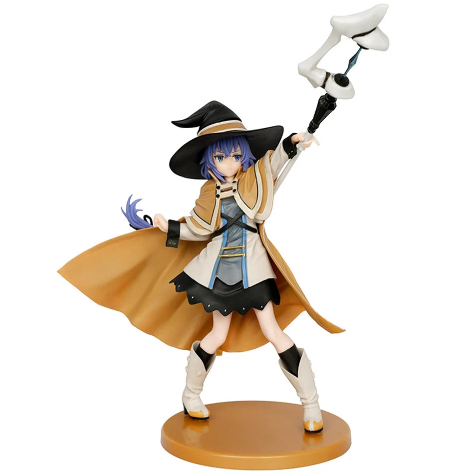 25cm Anime Mushoku Tensei：Jobless Reincarnation Magician Roxy Migurdia  Anime Action Figure Figure PVC Collection Model Doll Toy
