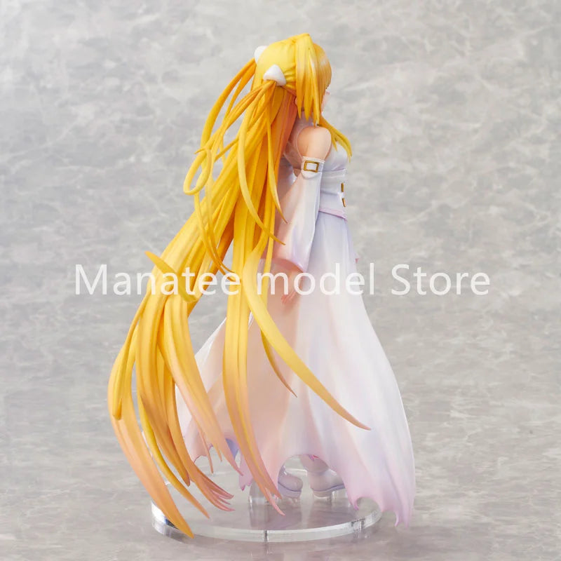 Union Creative Original To Love-Ru Darkness Golden Darkness White Trans ver PVC Action Figure Anime Model Toys Collection Doll G