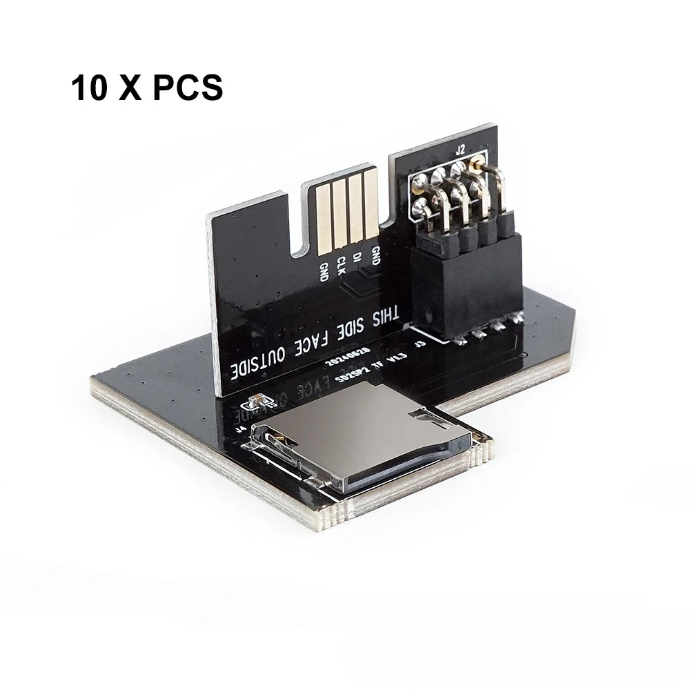 RetroScaler V1.3 NGC SD2SP2 POR MicroSD Card Reader Adapter For Gamecube NTSC Serial Port 2- Gold HQ ENIG Surface