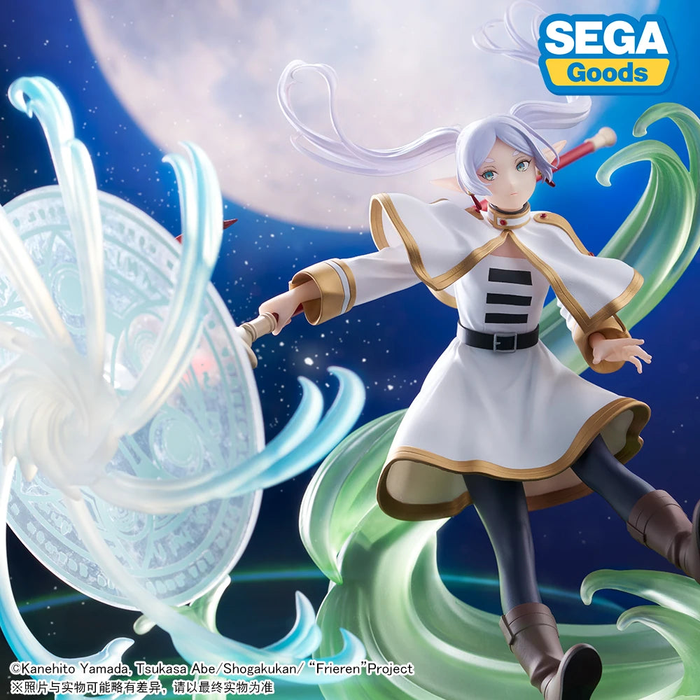 In Stock SEGA FIGURIZMα Frieren:Beyond Journey's End Frieren ~Magical Realm Ver.~ PVC 25CM Anime Action Figures Model Toy