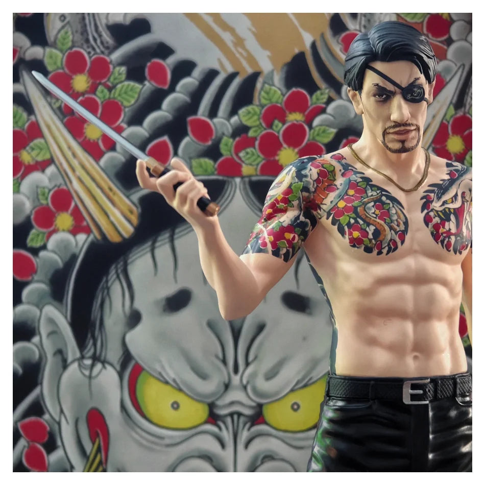 Brand New 17cm Yakuza Series For Goro Majima Anime Action Figure (PVC Material) - Collectible Model Toy, Halloween Gift