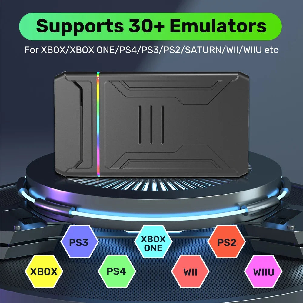 JMachen Launchbox 3TB Gaming HDD with 10107 Games 32 Emulators for XBOX/XBOX ONE/PS4/PS3/Switch/WiiU Game Console for Win8/10/11