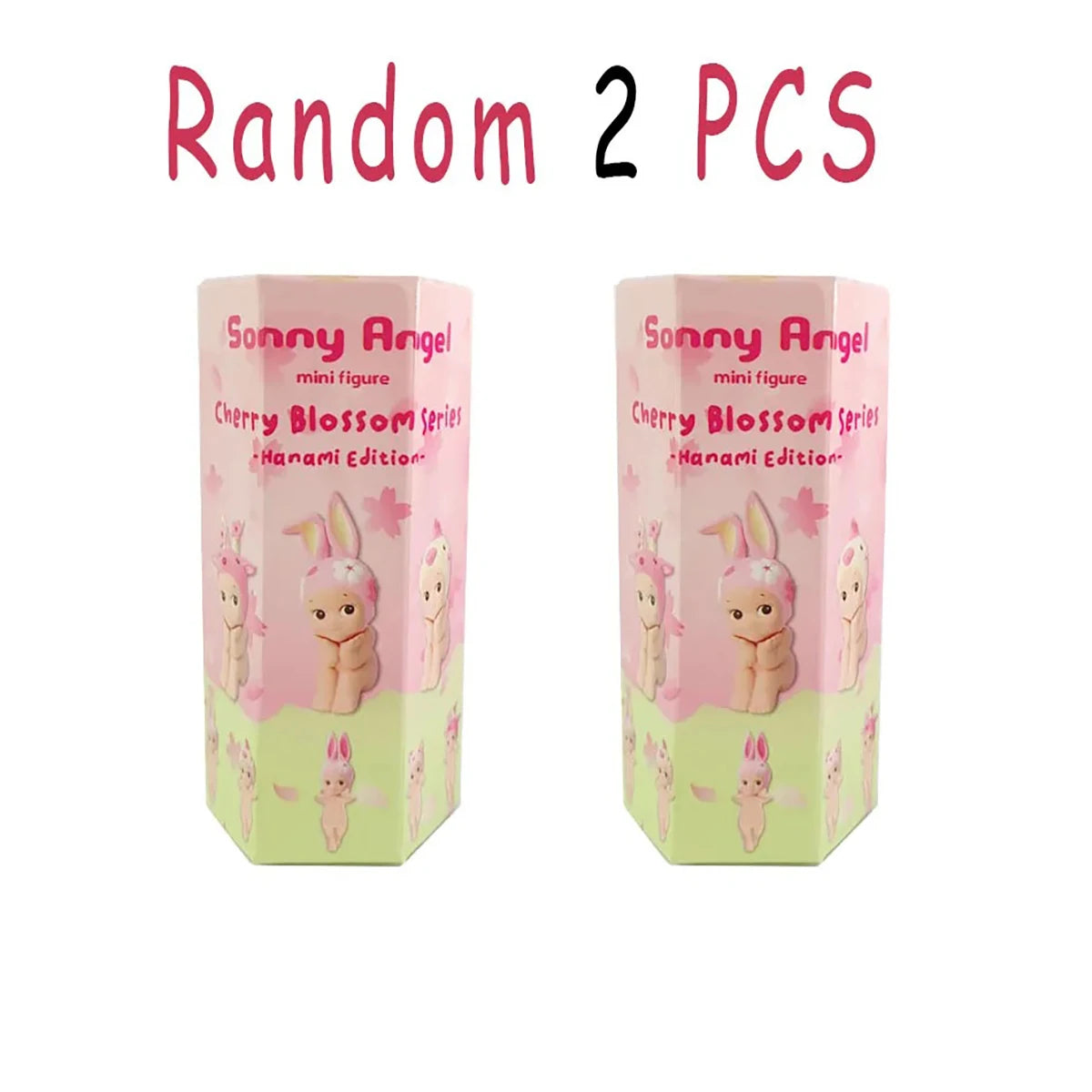 Sonny Cherry Blossom Series Box Anime Figure Cartoon Cute Desktop Ornaments Decoration Model Children Birthday Toy Random Gift
