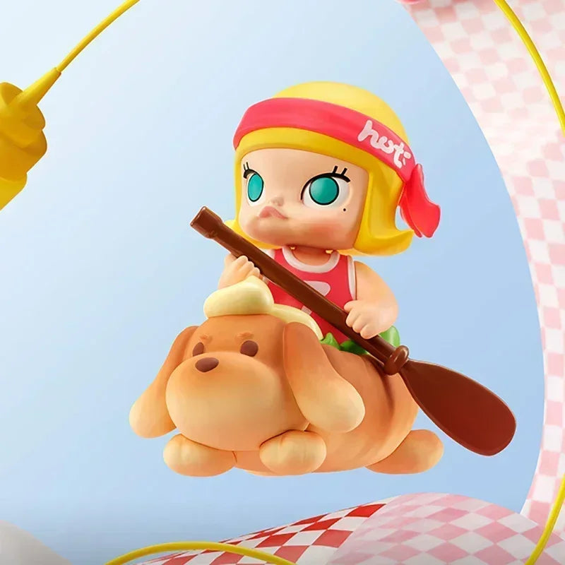 POP MART MOLLY Carb-Lover Series Mystery Box Anime PVC 100% Original Action Figure Collection Model Desktop Ornaments Doll Toys