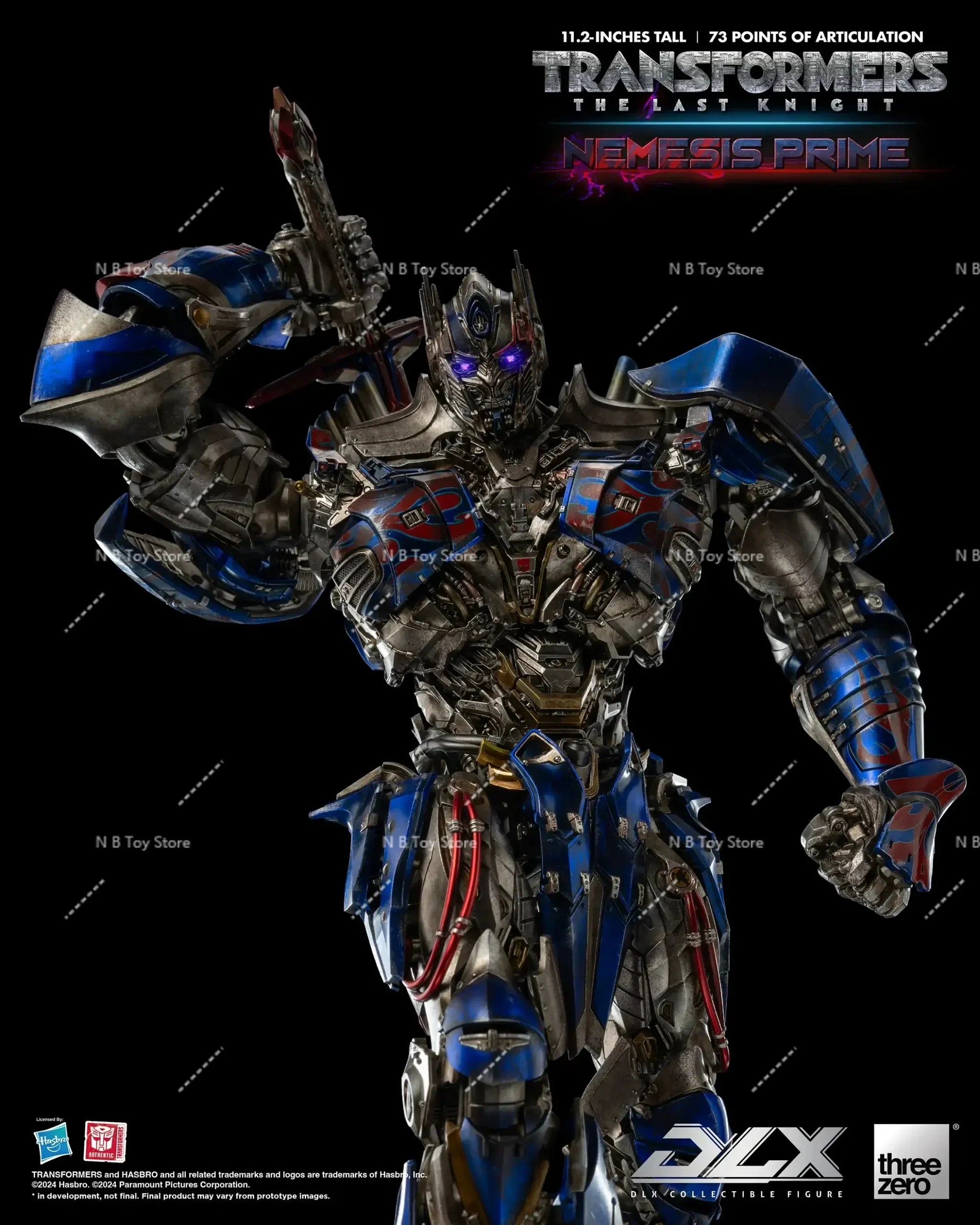 Original ThreeZero 3A G1 MDLX Transformation DLX Battle Damage Verson OP Prime 73 Points of Articulation High Quality Figure