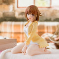 Liesa Lin Anime Figure Male Gift Beautiful Girl Car Decoration Static PVC Model Toy from Japan for Adult Collectors