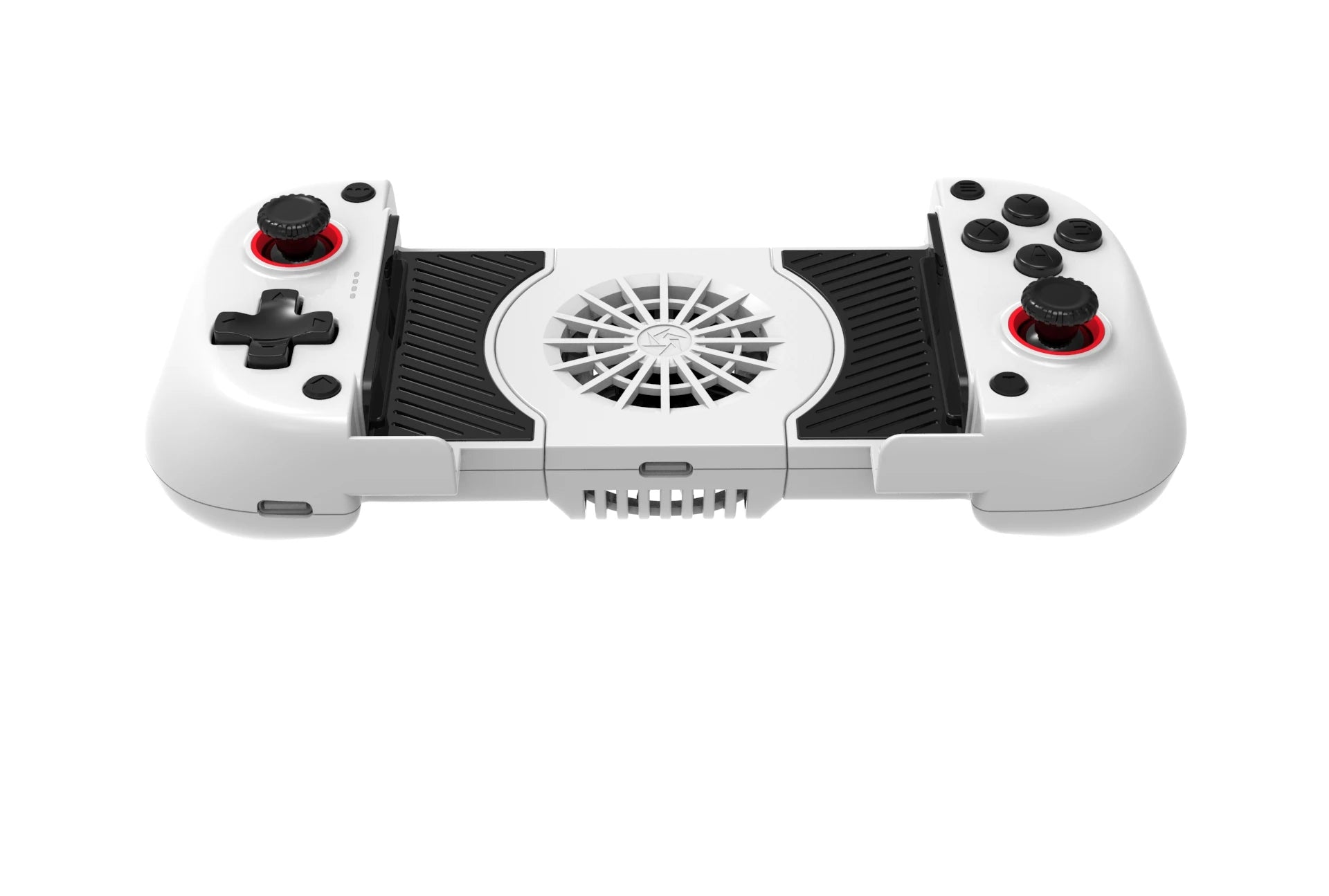 2 IN 1 Cooling Fan Stretching Gamepad X3 for Multi-Platform with Dual Hall,Dual vibration Motors&intelligence Bluetooth Chip