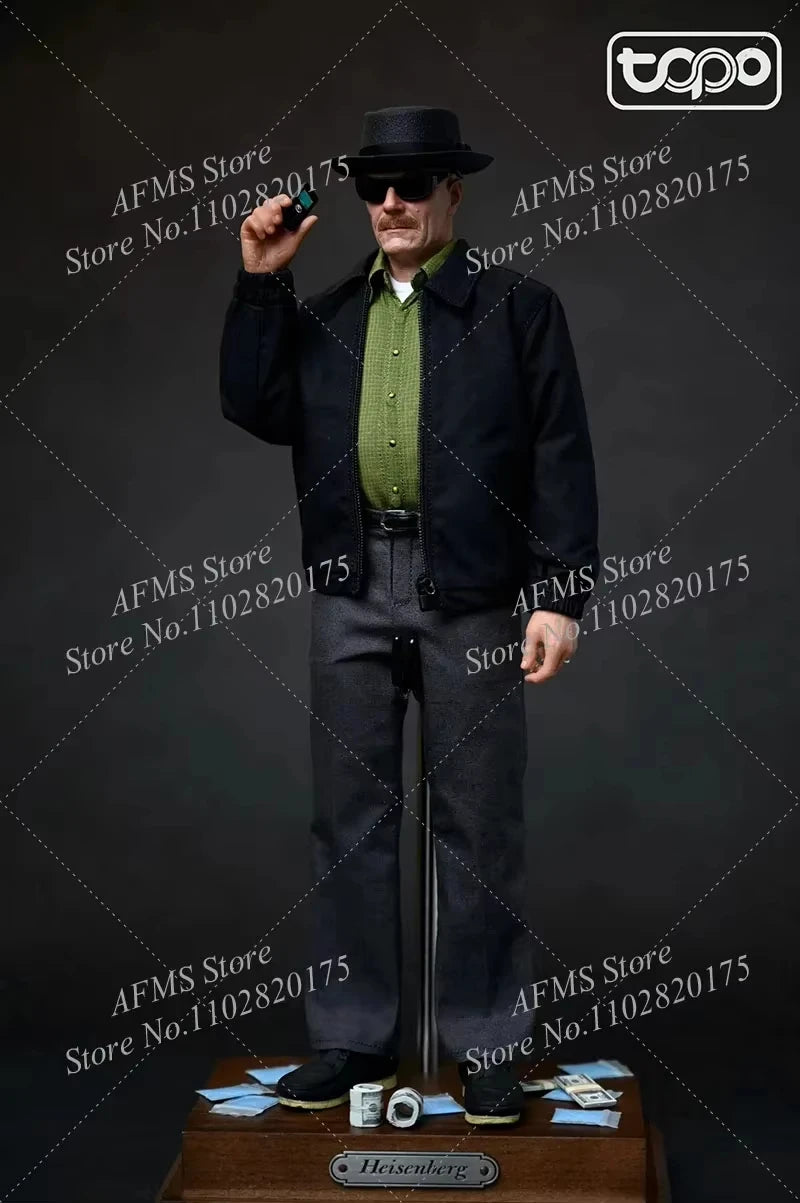 TOPO STUDIO TP016 1/6 Scale Collectible Figure Breaking Bad Walter White 12Inch Men Soldier Action Figure Model Dolls