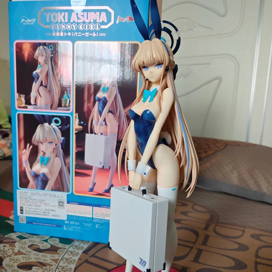Blue Archive Anime Figure Asuma Toki Figures Bunny Girl Figurine Models Statue Doll Collection Decoration Toys Birthday Gifts