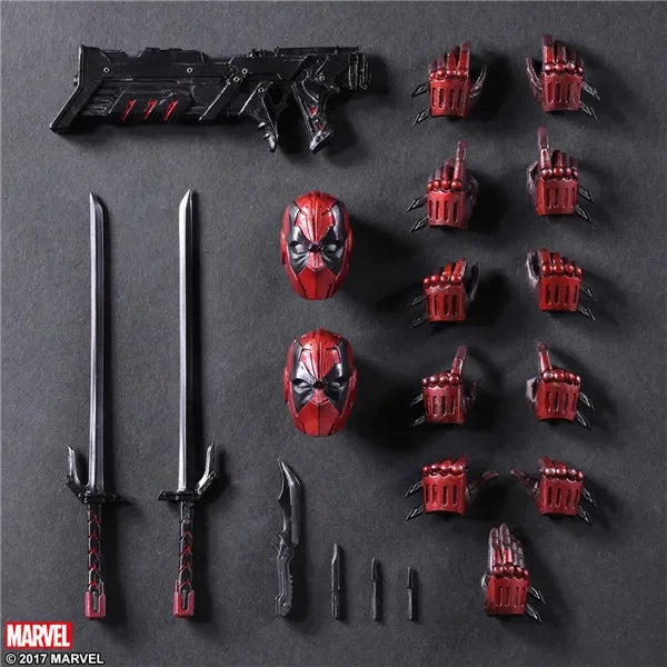 26cm PA Kai Deadpool Action Figure Playarts Gai 1/6 Wade Winston Wilson Figurines