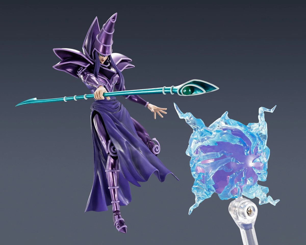 100% Original in Stock Bandai Spirits S.H.MonsterArts Yu-Gi-Oh! Duel Monsters Black Magician Collection Series Action Figure