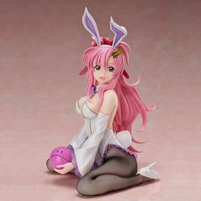 Anime Figure Lacus Clyne Bunny Girl 1 4 Scale Pvc Collectible Model Desktop Decor Animation Periphery For Adult Anime Collectors