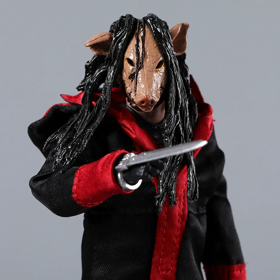 NECA Saw Ultimate Jigsaw Killer Black / Red Robe PVC Action Figure Model Toy Doll for Collectible