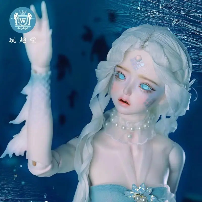 3 Points Bjd Doll Hera Mermaid Mother Hera Figure Doll Handmade Makeup Xaga Dragon Delicate Mermaid Doll Collection Model