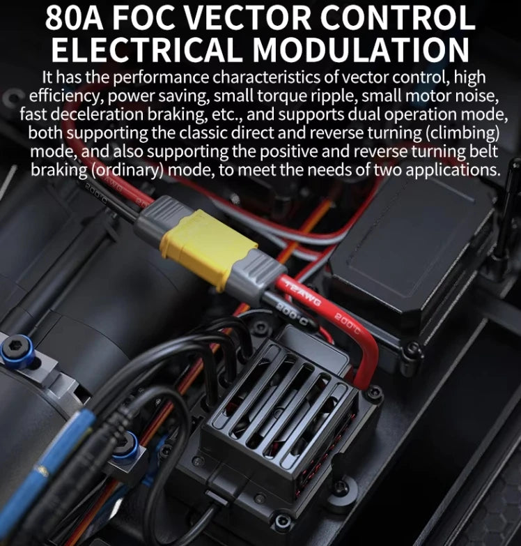 2025 MJX Hyper Go H8H Upgraded H8H+ 1/8 Scale ALLROCK Defender 4WD Brushless Climbing RC Cars Off Road Rock Crawler 4x4 Drive