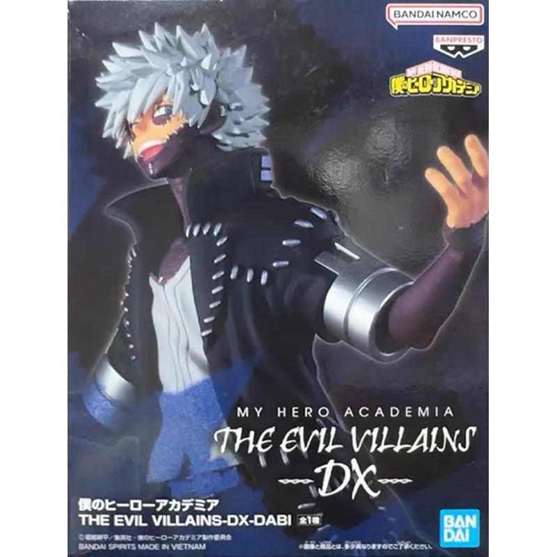 Bandai My Hero Academia Die Dvil Villains Neun Toga Himiko Tomura Shigaraki Dabi Dx Abbildung Modell Sammler Figur Spielzeug Geschenk