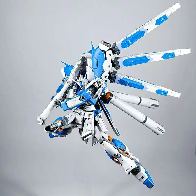 1/144 RG Hi-V Amuro RX-93-V2 Mecha Model Kit Action Figure Assembly Toy With Water Slide Decal Desktop Ornament Collectible Gift