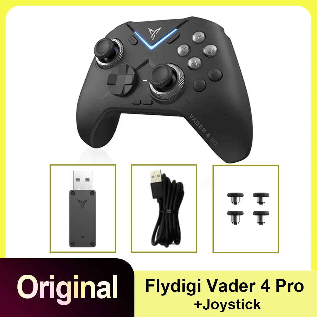 Flydigi Vader 4 Pro Gaming Controller With Hall Rocker Athletic Vibrate Trigger Switch 1000Hz Gamepad For Mobile Switch TV PC