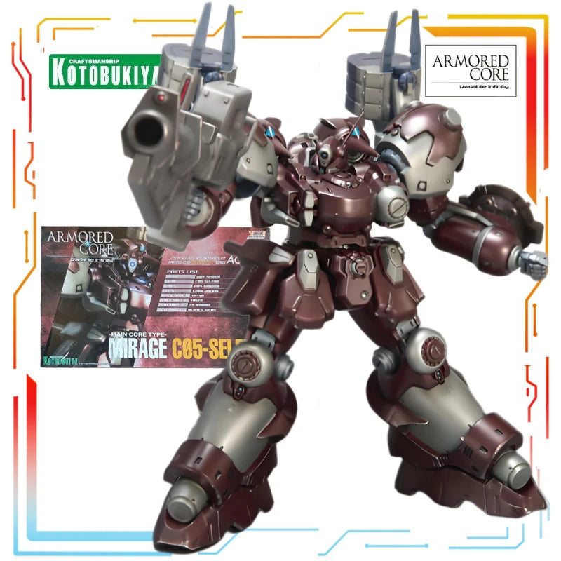 Spot Supply Kotobukiya Original ARMORED CORE Series AC-001 Mirage Action  Assembly Model Toys Collectible Model Gifts for Boys