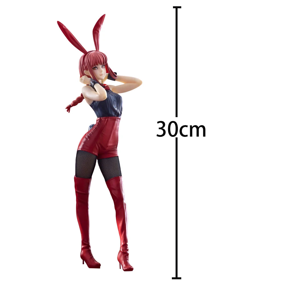 Anime Power Figure Makima action Figure Bunny Girl figure Power figure statue Desk collection Ornament Adult Doll Boy anime Gift