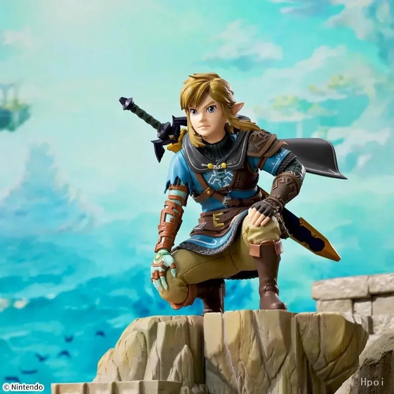 Original Sega The Legend of Zelda Tears of the Kingdom FIGURIZMα Link Figure SEGA 23CM Anime Action Model Collectible Toys Gift