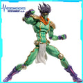 100% Original in Stock Medicos Entertainment Super Action Statue BIG  Jojo No Kimyou Na Bouken Star Platinum Action Figur  Gift