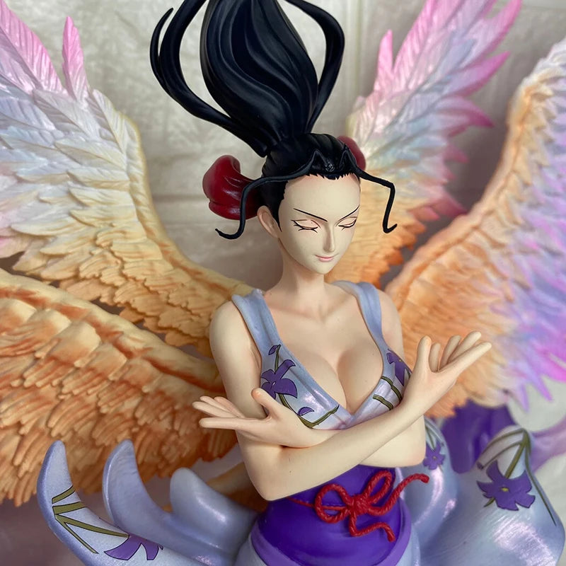 One Piece Anime 33cm Figurine - Nico Robin Seraph Shape With Two Replacement Heads Collectible Action Figure Toy Christmas Gift