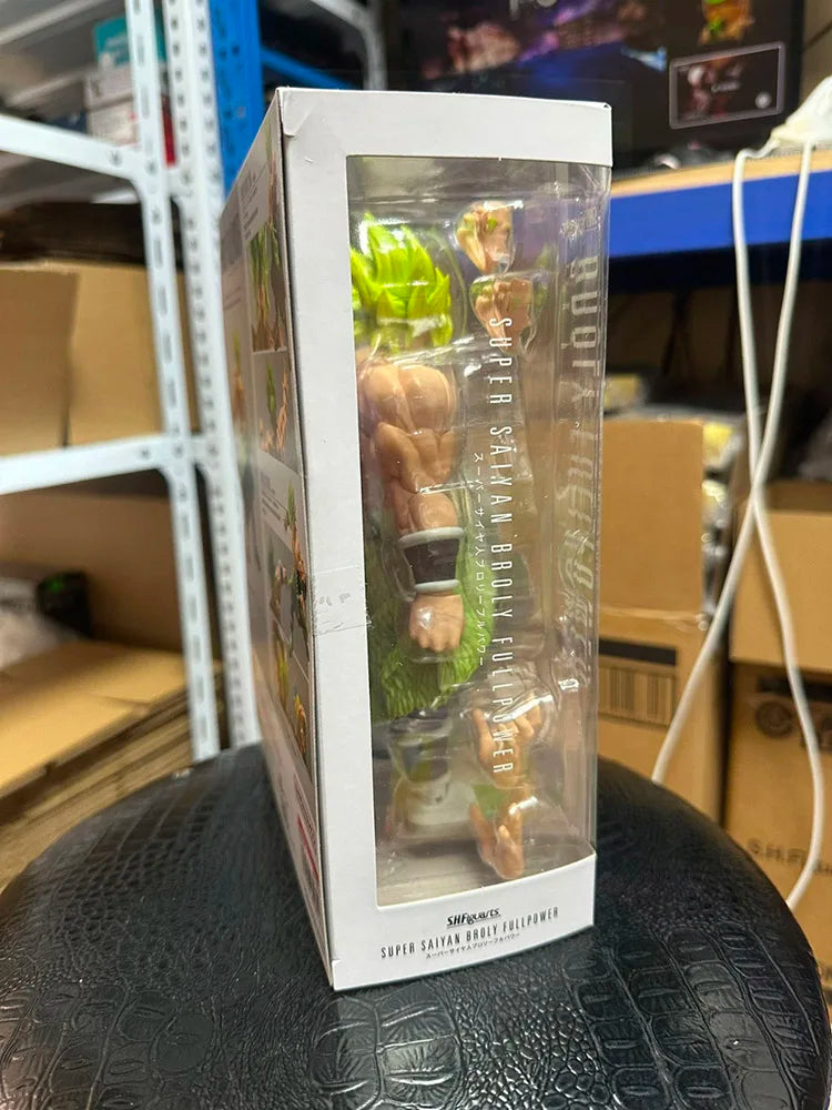 Original BANDAI S.H.Figuarts Dragon Ball Z Broli Broly Action Figure Toys PVC Model Collection Anime Figurine Doll