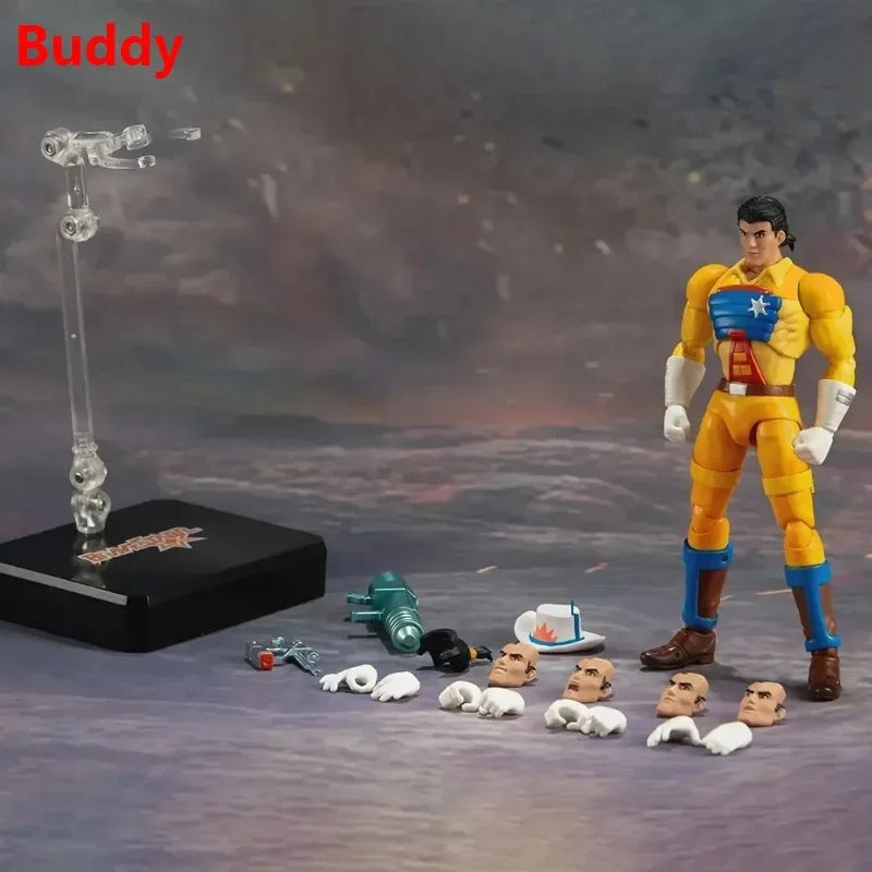 In stock Saint Model DMS 1/12 BraveStarr Interstellar Sheriff Bresta Sheriff Anime Action Figures Model Toys Gifts