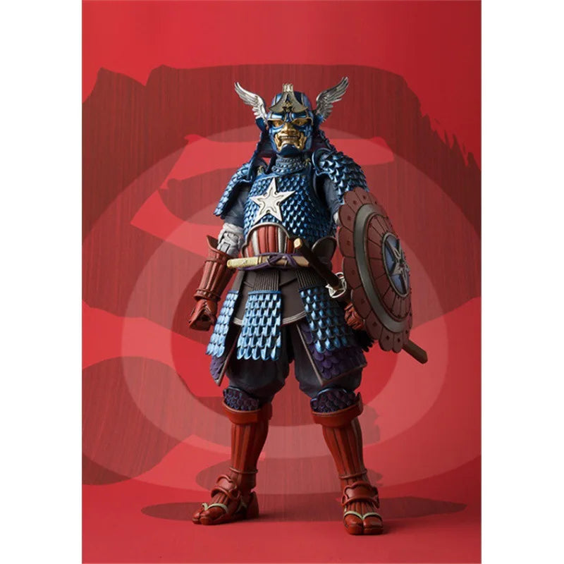 7 Inch Star Wars Series Figure Stormtrooper Samurai Taisho Darth Maul Vader Boba Fett Yumiashigaru Action Figure Model Toys Gift