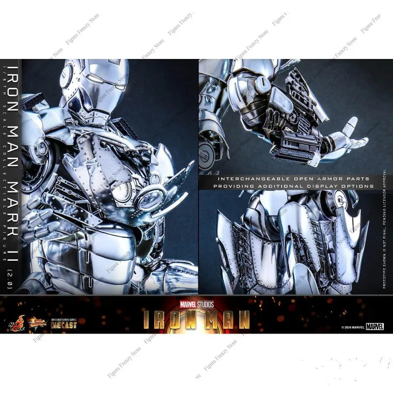 Special Offer In Stock HOTTOYS HT 1/6 Die-cast Alloy Iron Man Mark 2 MK2 2.0 MMS733D59 Action Figure Toy Gift Collection for
