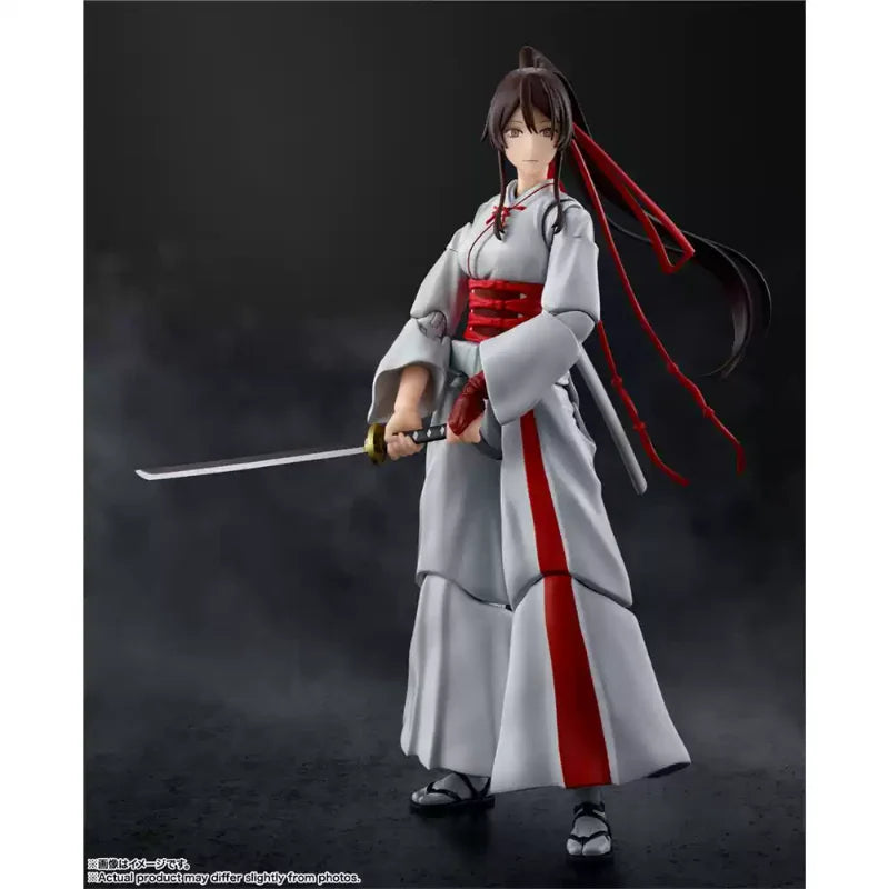 Bandai Original SHF Hell's Paradise Gabimaru The Hollow Sagiri Yamada Asaemon Yuzuriha Anime Action Figure Model Toy Boys Gift
