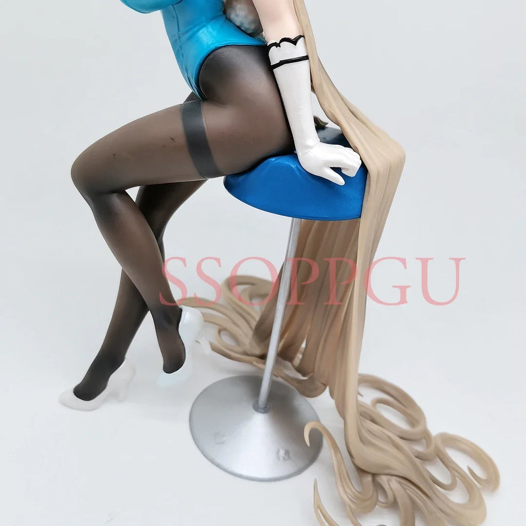 Max Factory Blue Archive Figur Ichinose Asuna Anime Bunny Girl PVC Actionfigur Spielzeug Spiel Statue Erwachsene Sammlermodell Puppe