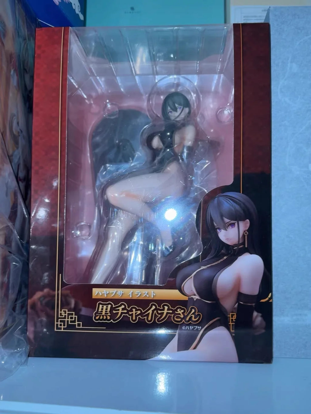 In Stock UnionCreative UC Miss Black Cheongsam Model Beautiful Young Girl Action Anime Figure Model Toys Sexy Desktop Ornaments
