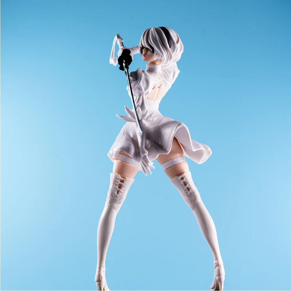 18CM Аниме Nier:automata Ver1.1A 2B Yorha No. 2 Type B Premium Chokonose екшън фигурка PVC модел колекционерски играчки детски подарък